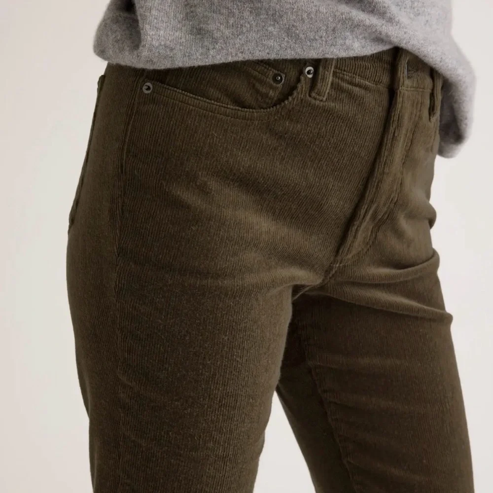 Quince corduroy Olive Pants❤️❤️ - Picture 2 of 6